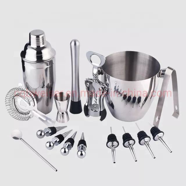 Cocktail Stainless Steel Bar Tools Accessories Gift Wine Set