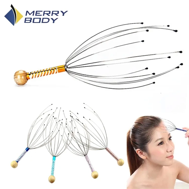 Metal Handy 20 Claw Hair Head Scalp Massage Tool Head Massager