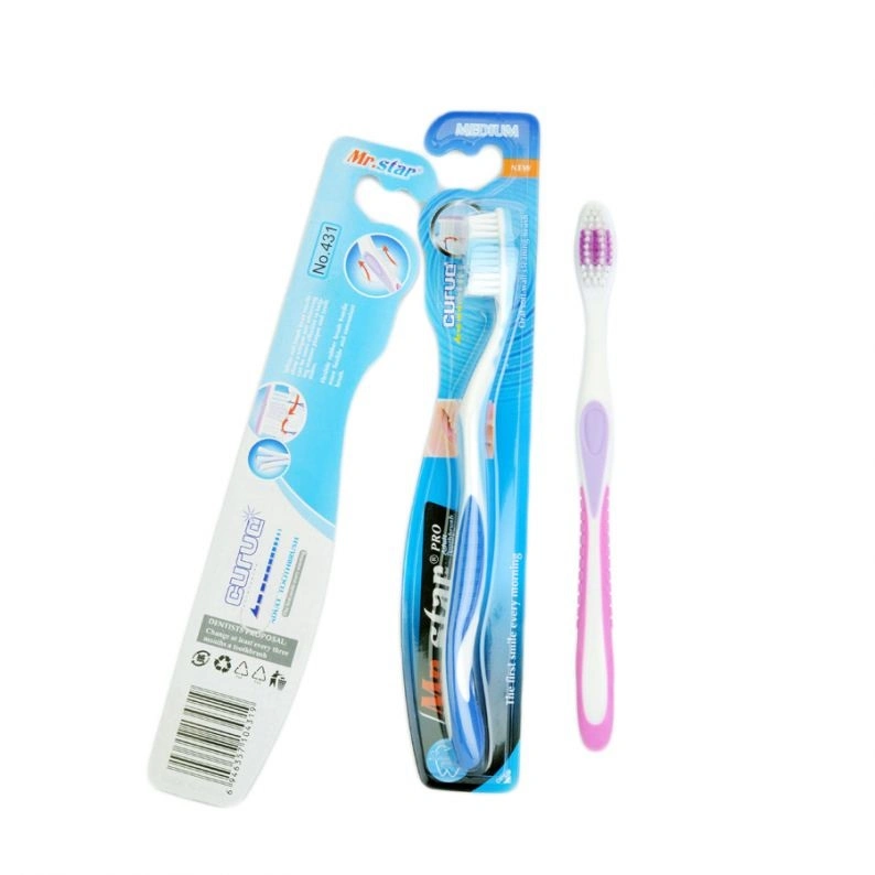 Professional Manufacture Competitive Price Three Sided Toothbrush