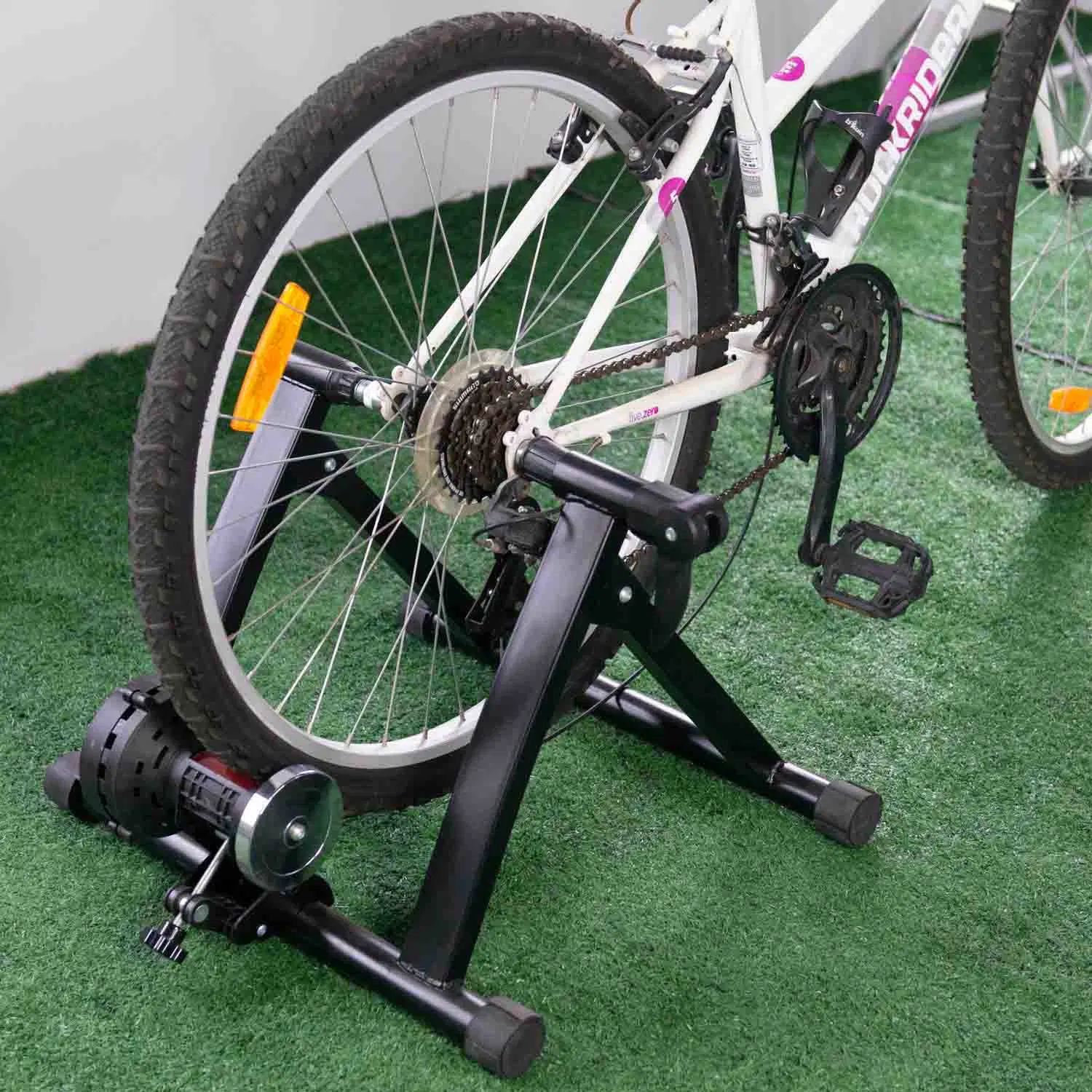 Fahrrad Fahrrad Magnettrainer Stand Fit 24 Indoor Ergometer Trainingsstand