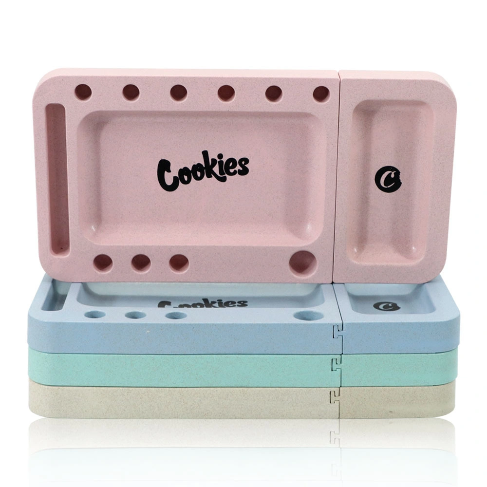 Wholesale/Supplier Smoking Accessories Cookies Plastic Rolling Tray Acrylic Rolling Tray