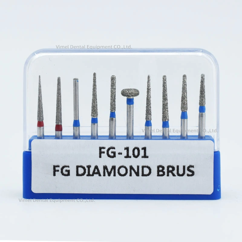 Dental Emery Needles High-Speed Handpiece Tooth Preparation Needle Crack Drill Ball Inverted Cone Wear-Resistant Crown-Breaking Polishing Grindin