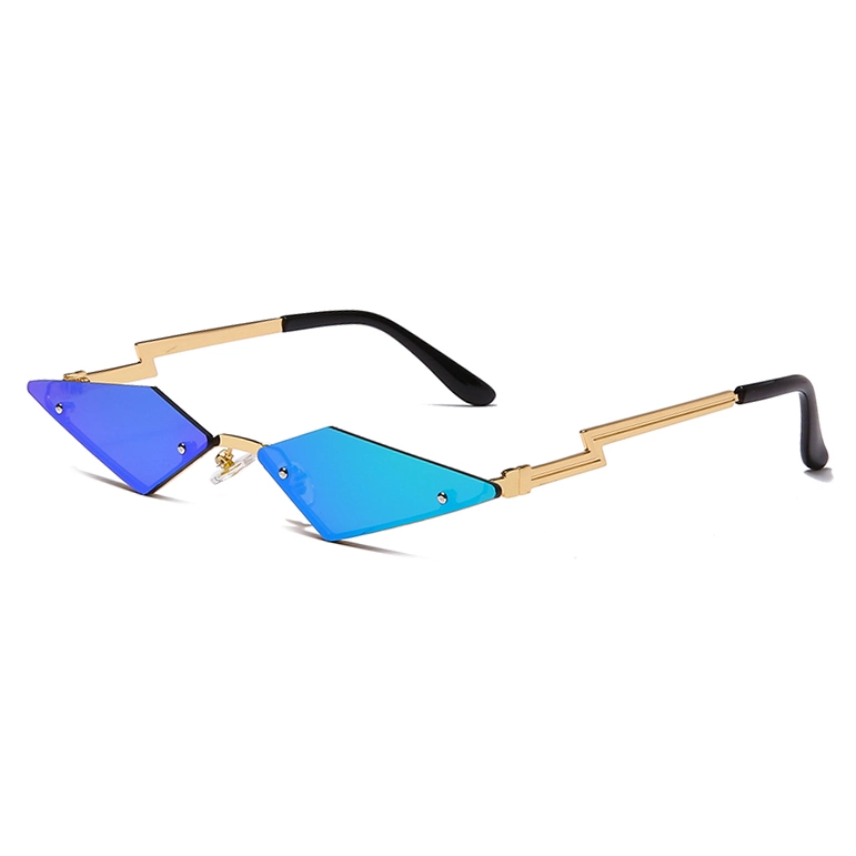 Hot Selling Wholesale/Supplier High quality/High cost performance  Fashion Trend Unique Sun Glasses Colorful Outdoor UV400 Metal Frame Sunglasses