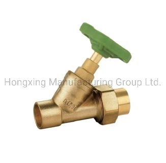 Brass Female Stop Valve with Drain off Cock