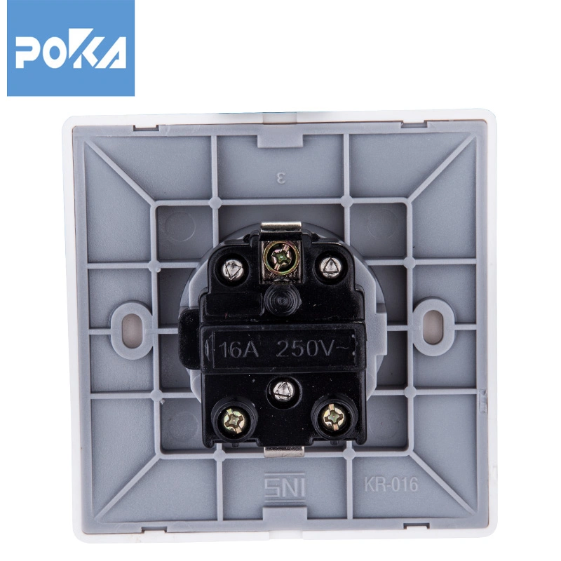 Euro Schuko Socket Electrical Wall Socket