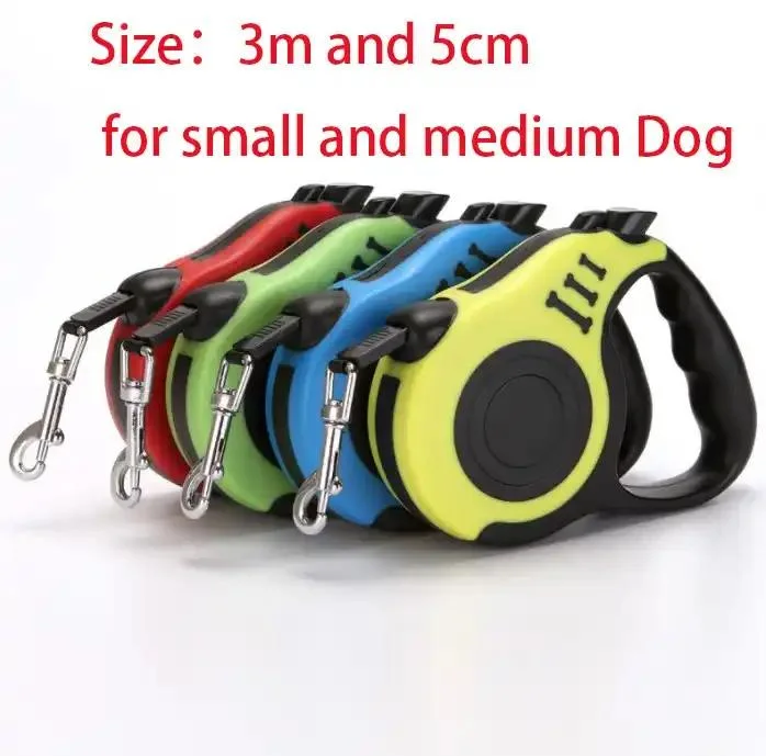 Dog Traction Rope Dog Harness Leash Automatic Retractable Pet Leash