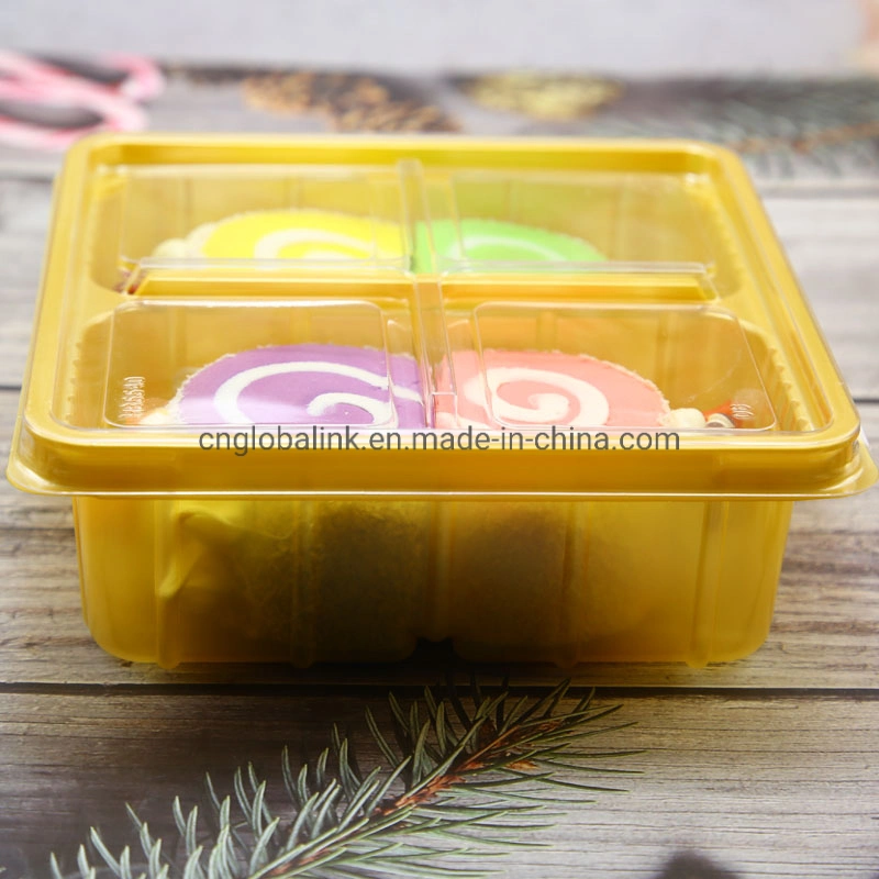 Plastic Container Custom Food Containers Used in Pastry and Nut Packaging