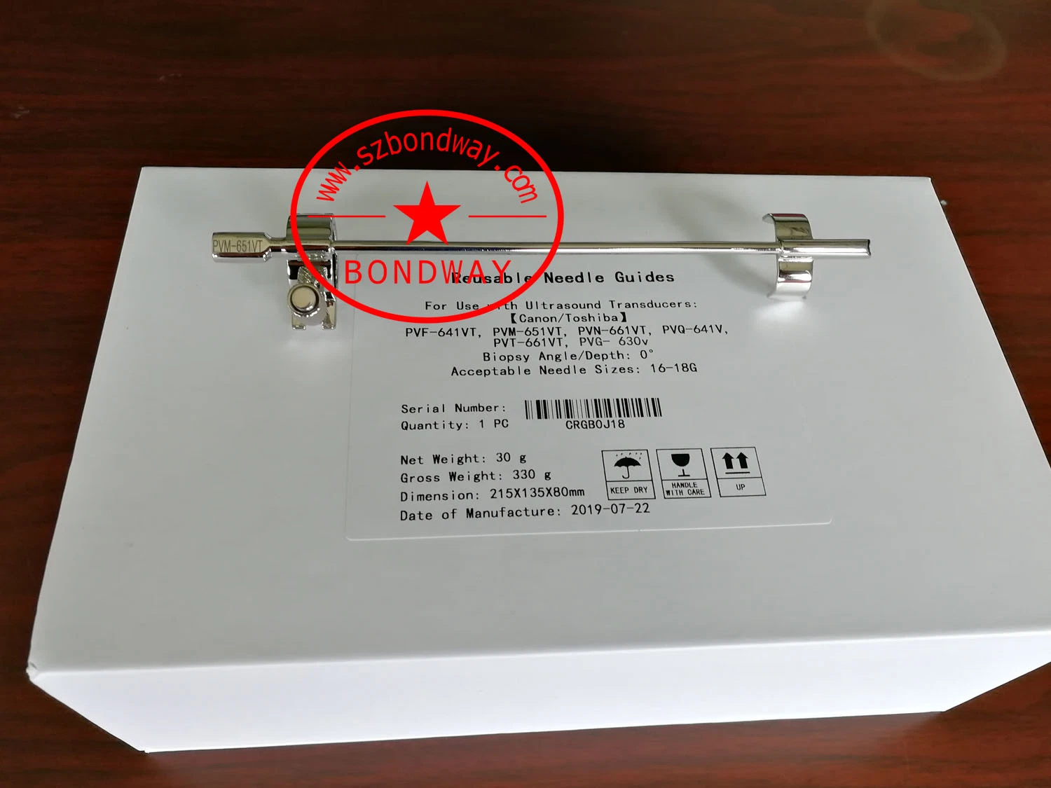 Needle Guidesend Inquirybiopsy Needle Guide for Mindray Phased Array Ultrasonic Transducer P7-3 P7-3s P7-3e