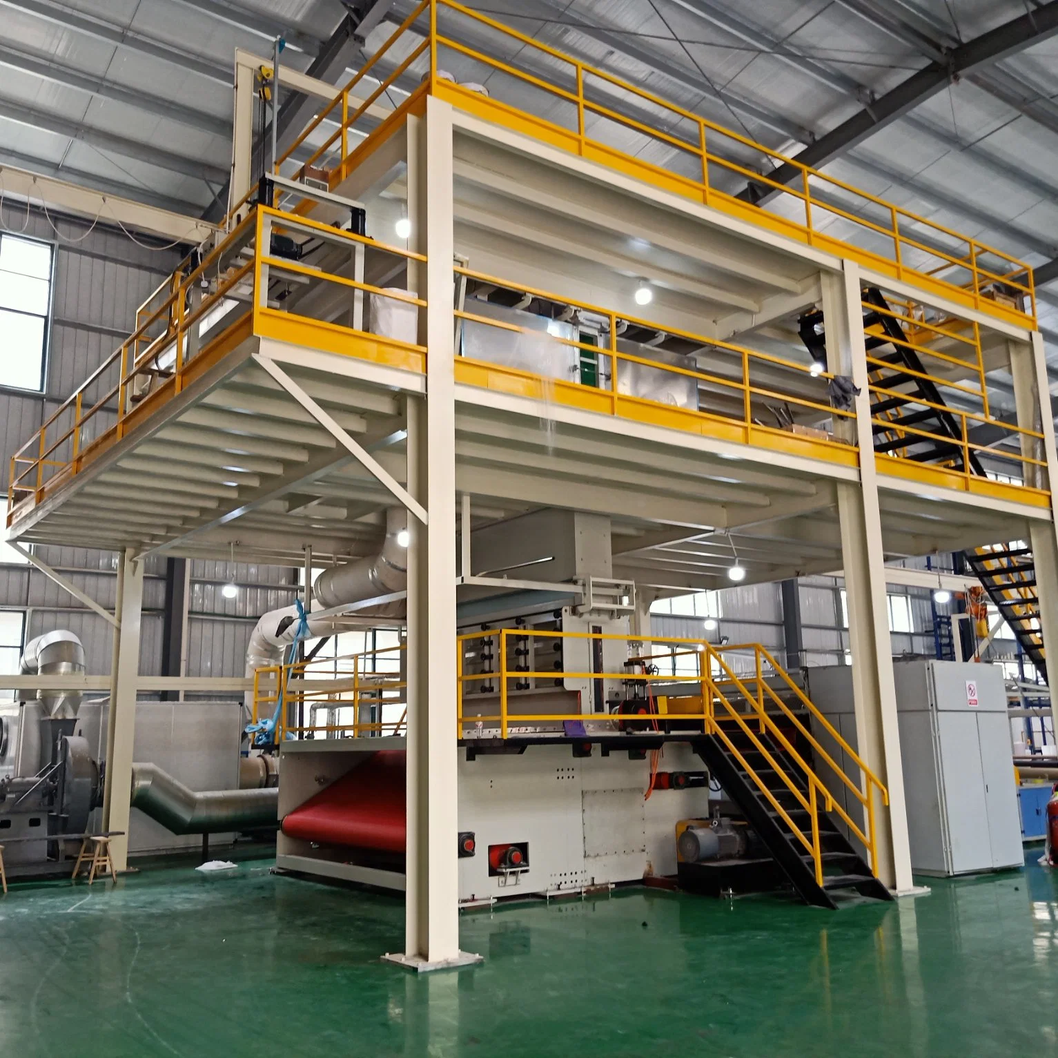 High-Speed S/Ss/SSS PP Spunbond Nonwoven Fabric Production Line