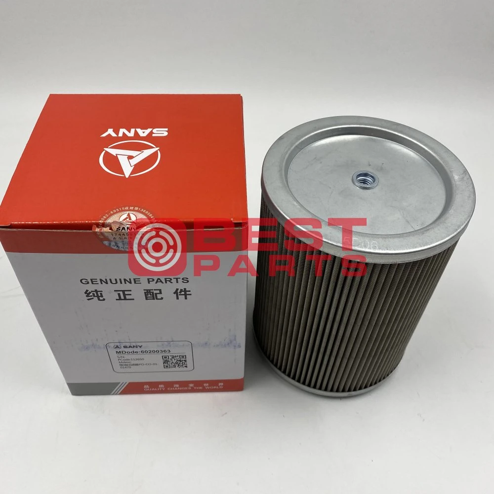 Excavator Spare Parts Hydraulic Filter 60200363 for Sany Sy195-9