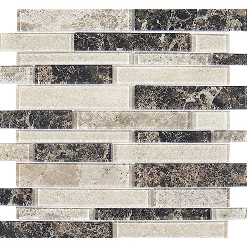 New Design Crystal Glass Mosaic Tile for Kitchen and Bathroom Decoration