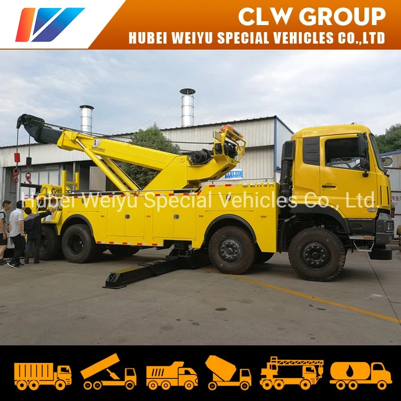 Heavy Duty 30t Road Recovery Truck/Road Wrecker/Tow Truck 30tons Dongfeng 8X4 Breakdown Recovery for Philippines