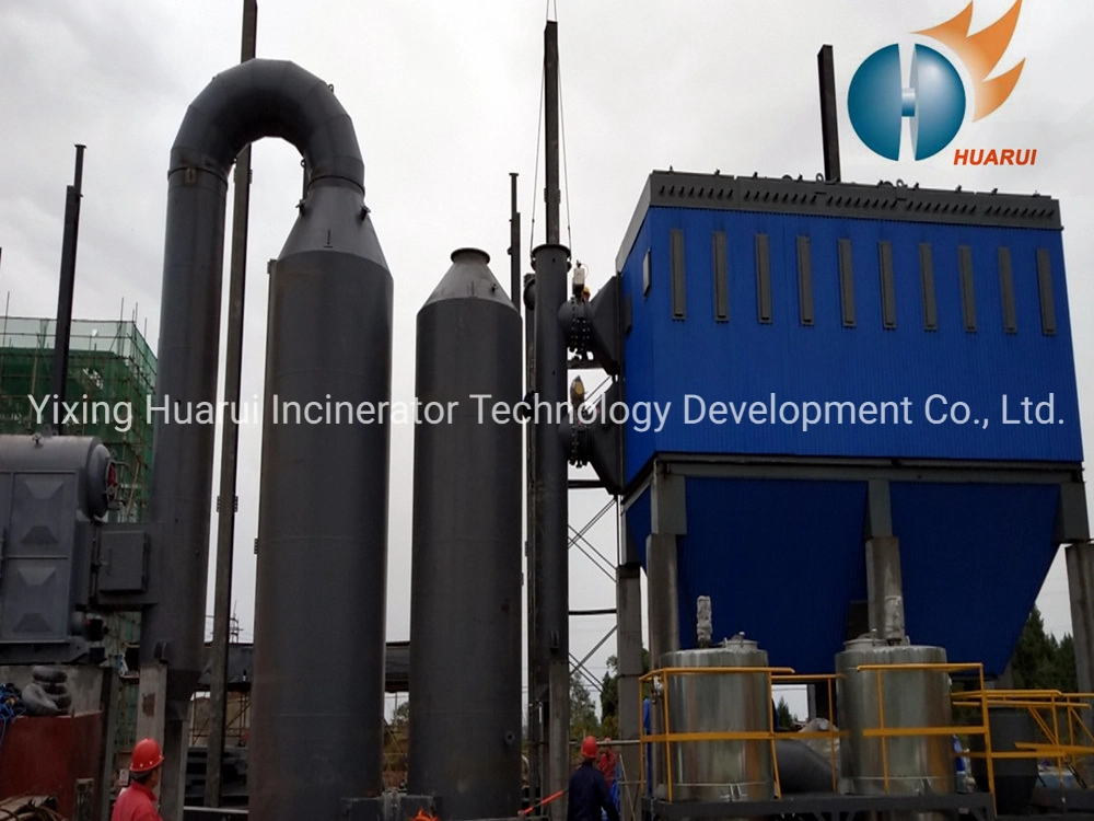 Pharmaceutical Industrial Solid Waste Pyrolyzing Incinerator