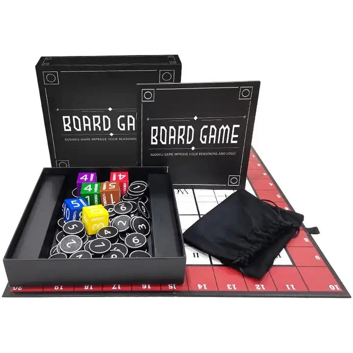 Tabuleiro de mesa de reunião de cartões de plástico para adultos com impressão personalizada Jogos