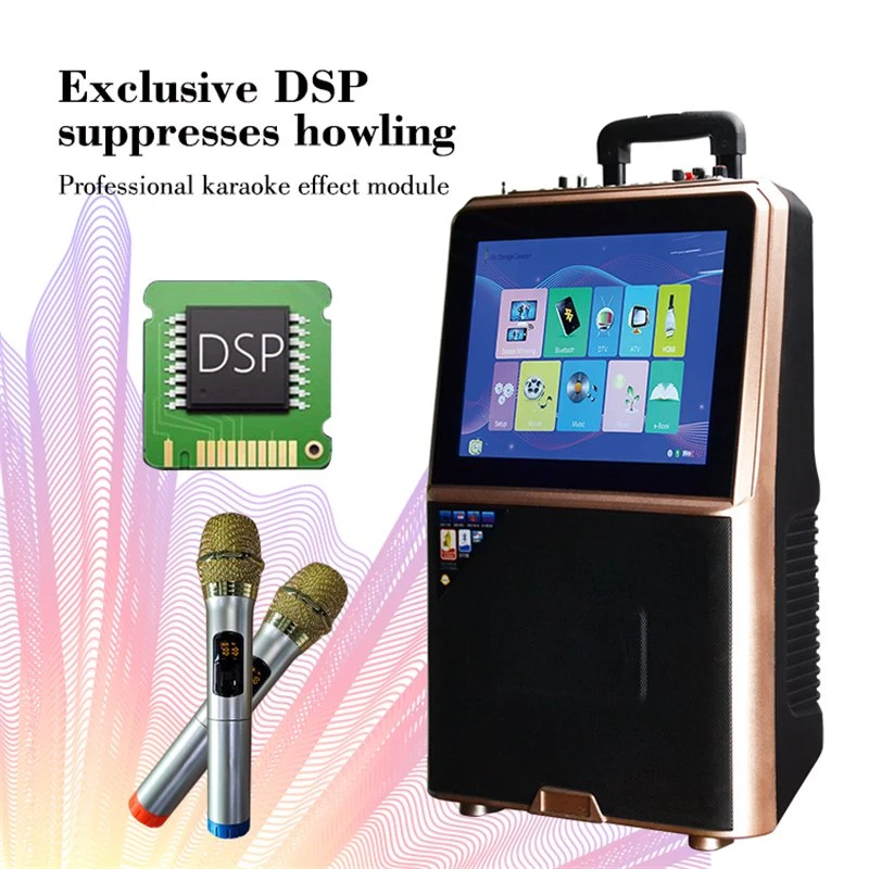 Sp-17081 Smart Portable Trolley TV with Multifunctions