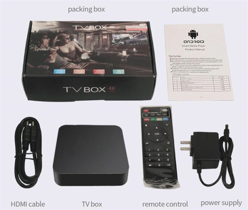 Venta en caliente descodificador Smart TV Box HD Player