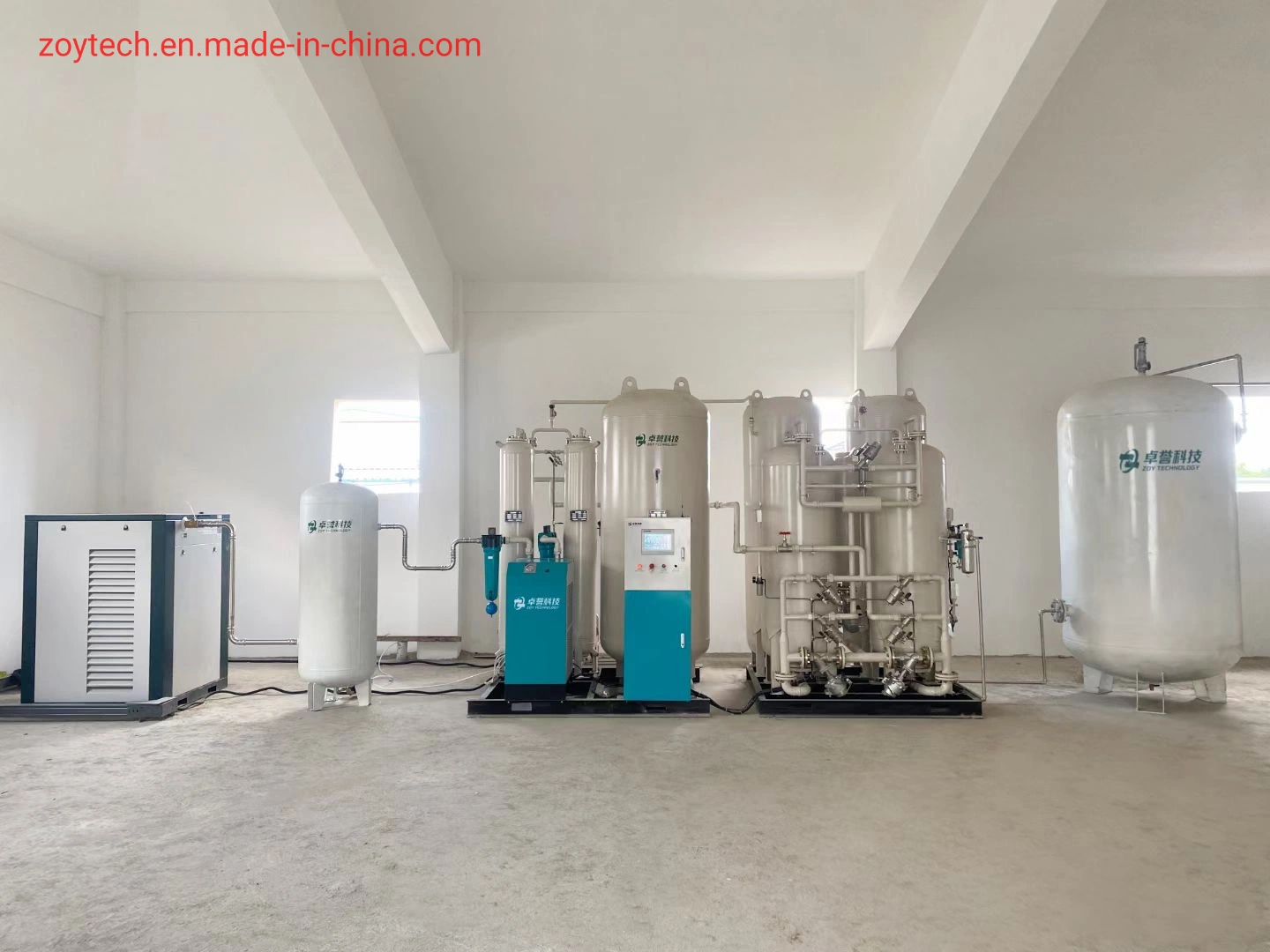 Containerized Oxygen Generating Plant Low Operating Cost Ready to Use Oxygen Plant