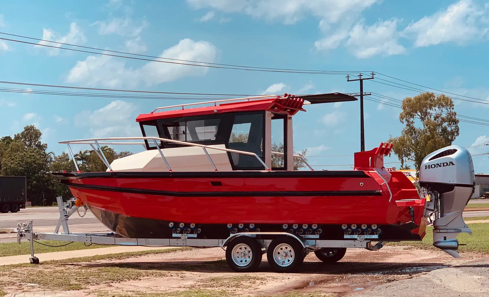 Gospel- 7.5m/25FT Aluminium Fishing Boat Easy Craft with Walkaround