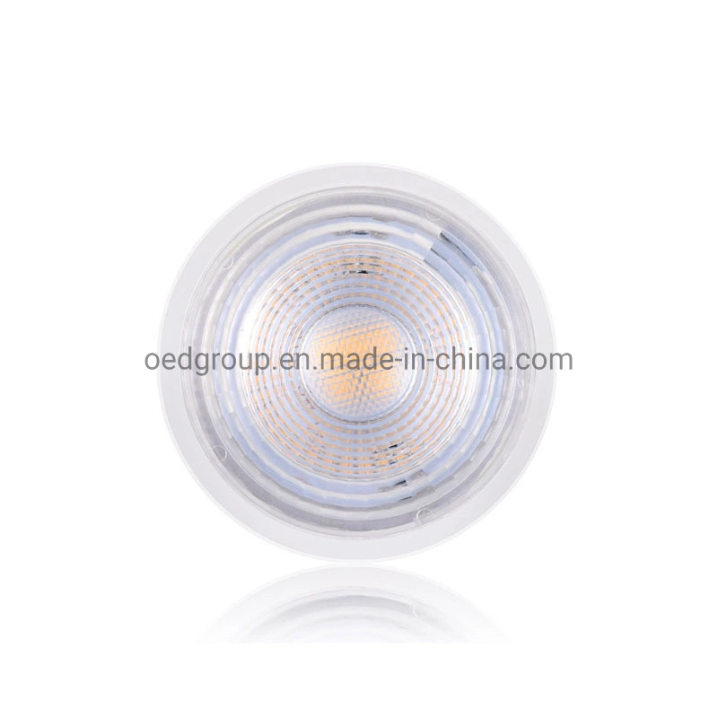 Aluminum 38 Degree PAR16 AC220-240V 5W Dimmable GU10 COB LED Cup