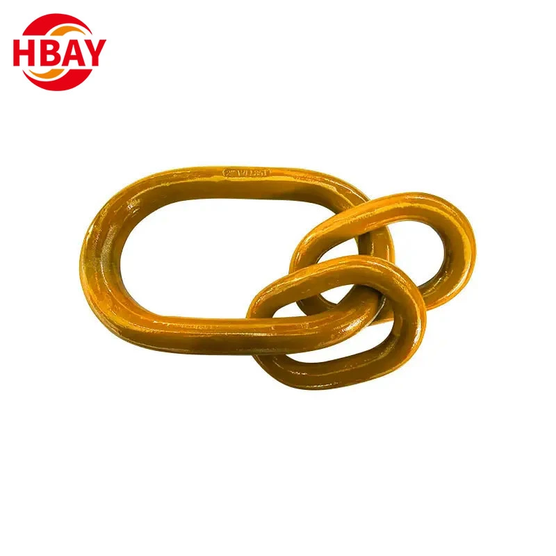 Alloy Steel Strong Oval Ring Lifting Sling Rigging Connecting Son and Mother Ring