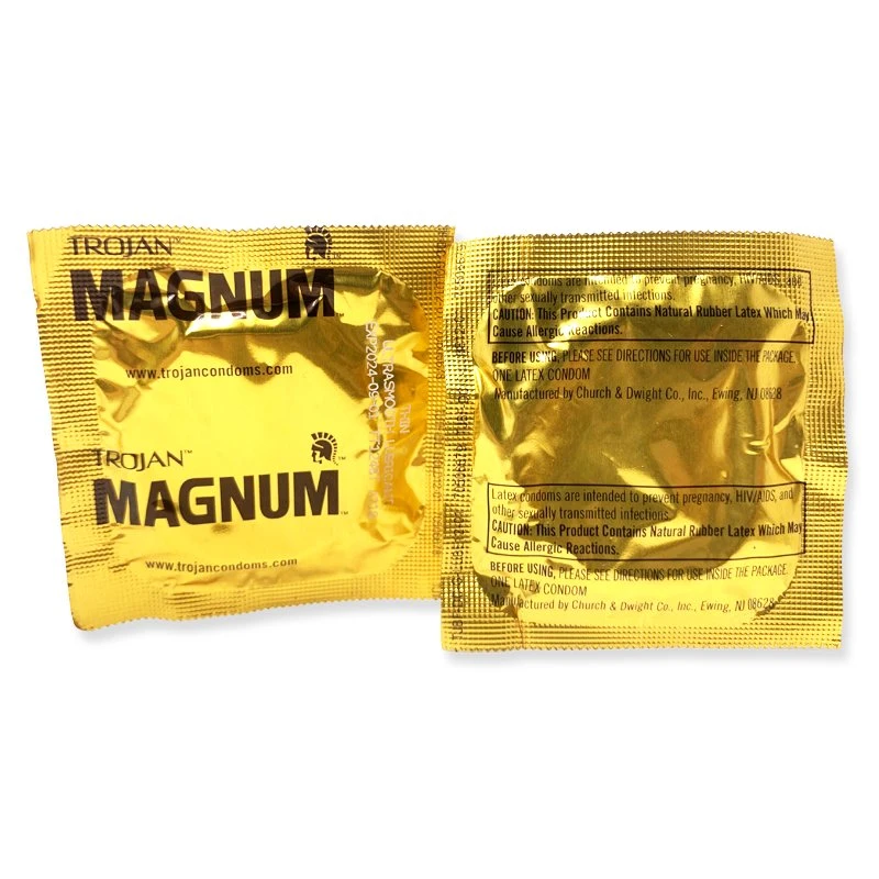 Wholesale/Supplier Trojan Magnum Large Size Lubricated Condoms Best Price Enjoy Wonderful Night, Special Reservoir End for Extra Safety