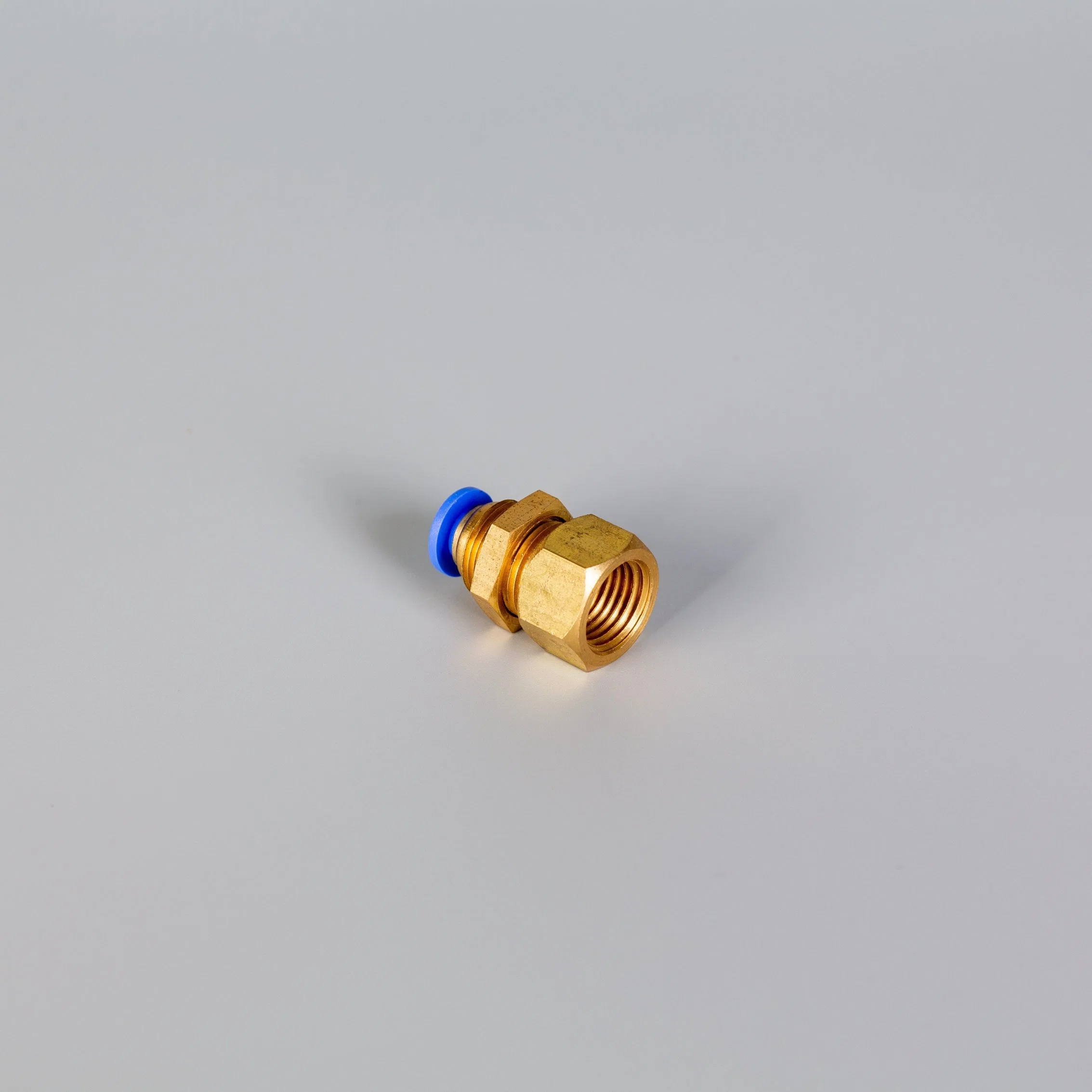 Quick Push in Air Straight Joint Brass Plastic Male Tube Pneumatic Fittings