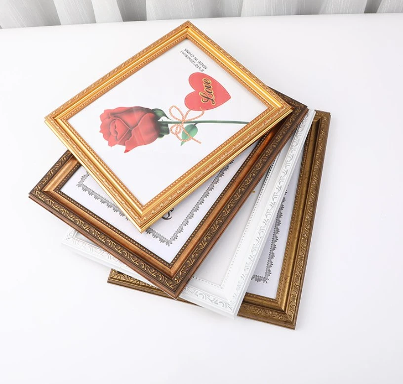 Manufacturers Custom American Vintage Photo Frame A3 A4 Certificate Diploma Frame Award Frame Resin Photo Frame