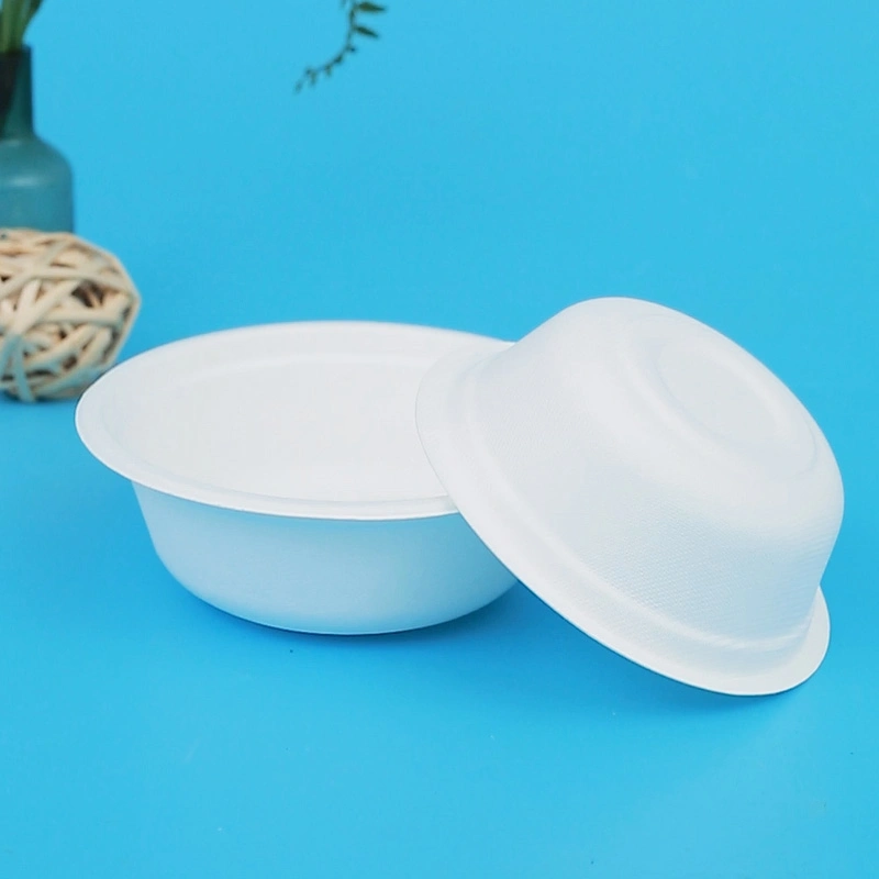 High quality/High cost performance  Bagasse Salad Bowl Disposable Biodegradable with Lid