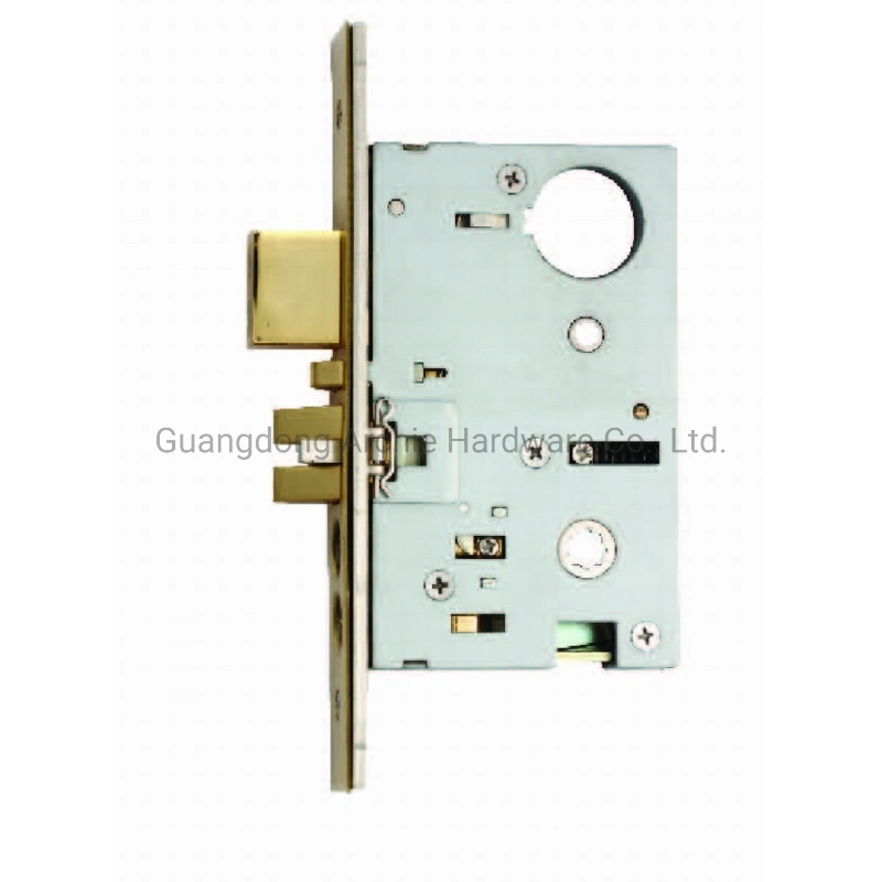 (C09 Series) Brass Copper Black Color American Villa Style Handle Entrance Security Door Lock