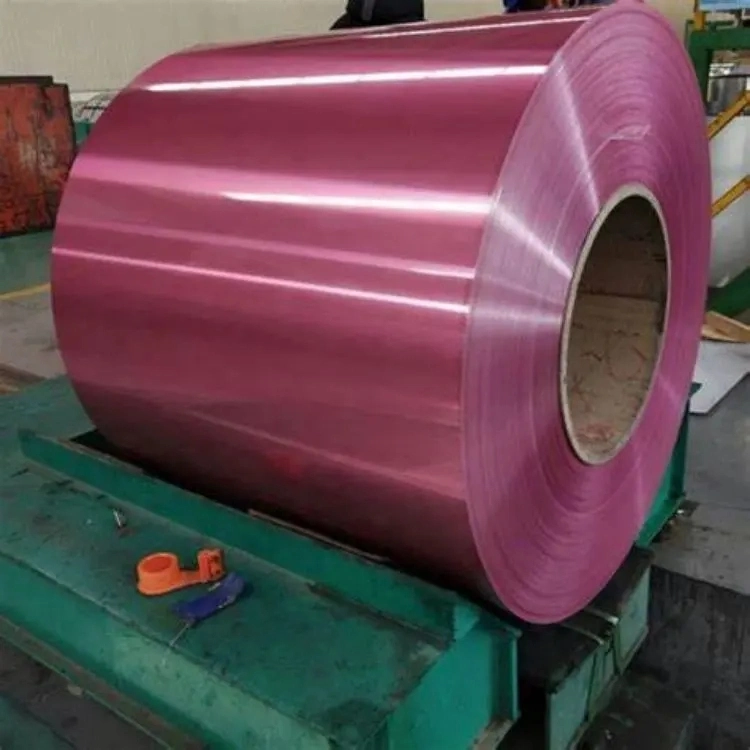 China 1050 1060 1100 H14 H24 Color Coated Ppal Aluminum Coil Sheet