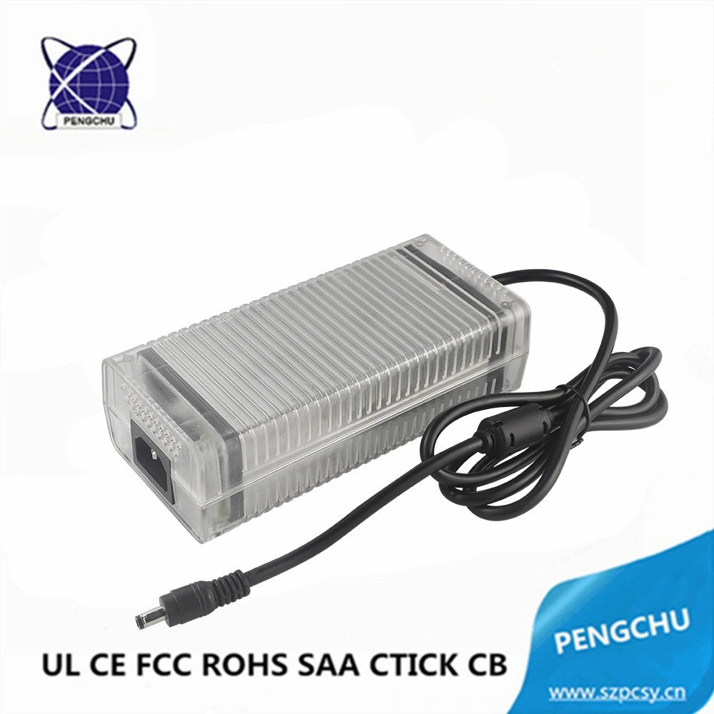 Silent AC/DC 15V 10A 150W Desktop Fanless Switching Power Adapter