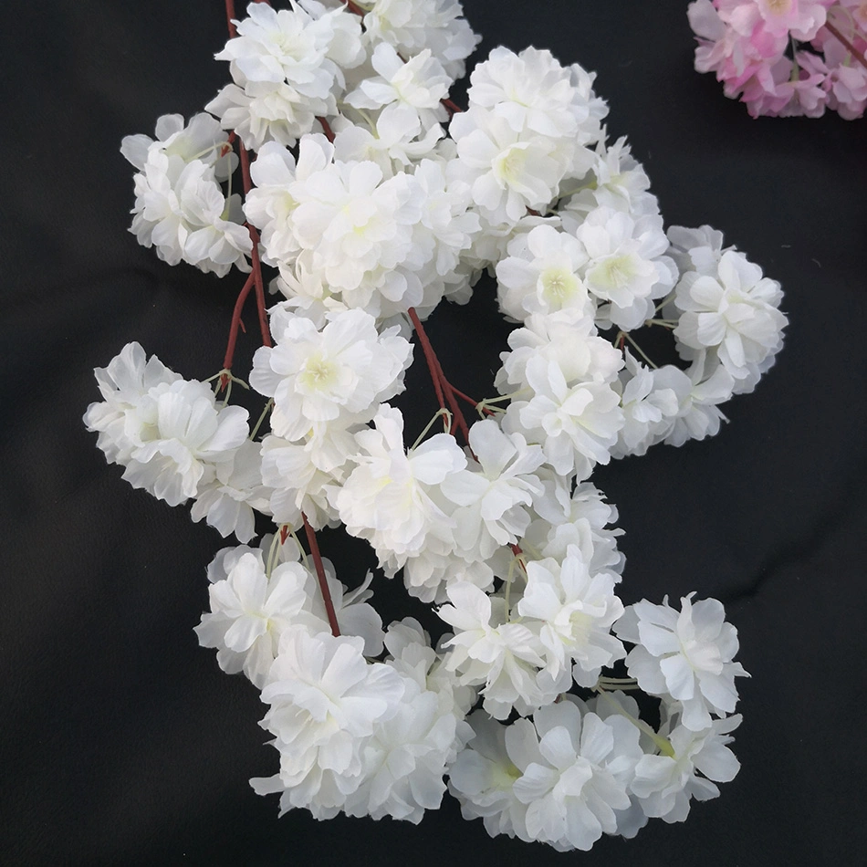 Christmas Decoration Silk Cherry Blossom Flower Wholesale/Supplier Artificial Flower for Sale