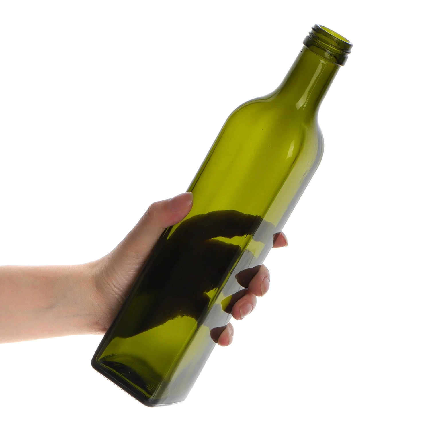 Good Quality 250ml 500ml 1000ml Empty Glass Olive Oil Bottle with Aluminum Lid