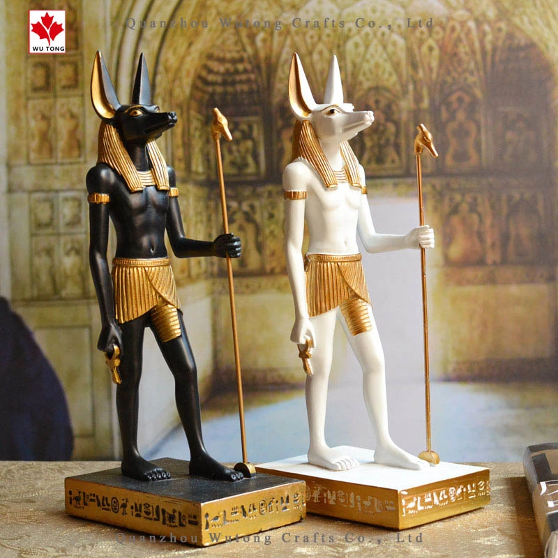 Home Decoration Egyptian Souvenirs Anubis Resin Figurine