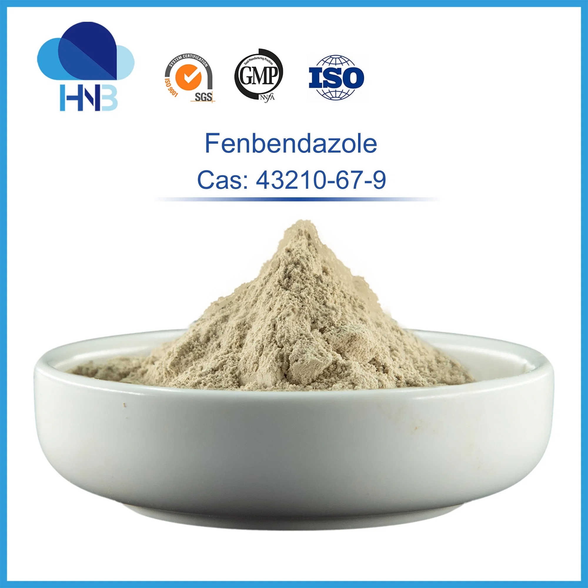 43210-67-9 Veterinary Antiparasitic Medicine Raw Powder 99% Fenbendazole