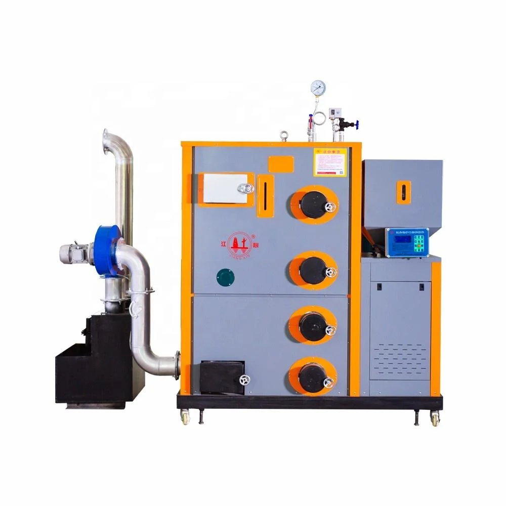 High Efficiency Small Size 100kg 200kg 300kg Industrial Large Doublebiomass Steam Boiler Biomass Burner Boiler Wood Boiler