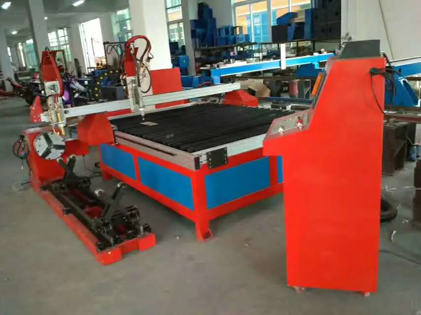 High quality/High cost performance  CNC Plasma Cutter Machine Metal/ Plate and Pipes Plasma Cutting Machine for Sale