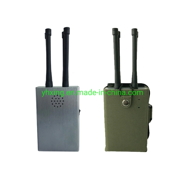 Portable Handheld 4 Antennas Remote Control Signal Blocker with Nylon Cover 915MHz +315MHz+433MHz+868MHz Signal Jammer