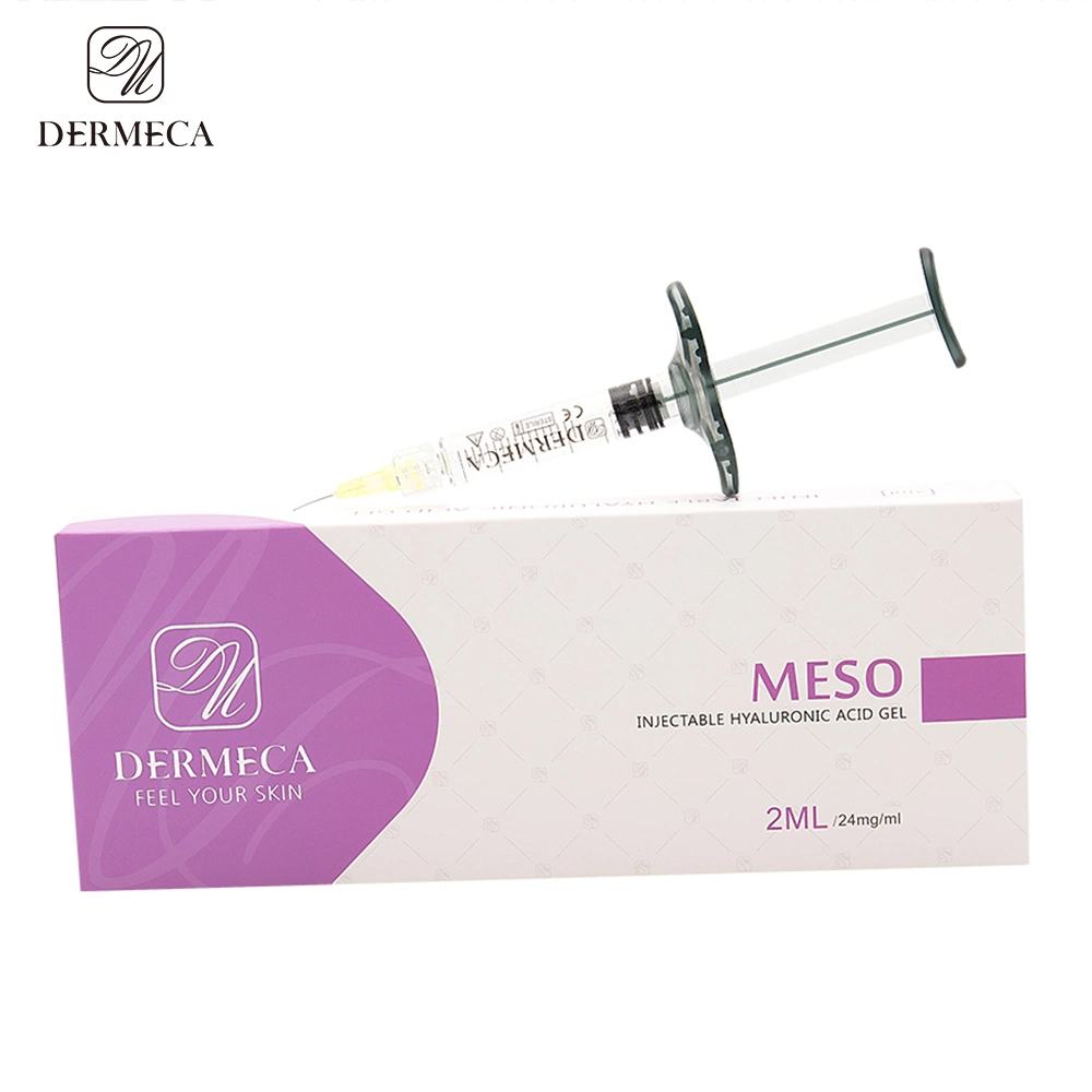 Dermeca 2ml Gel De Hialuronato De Sodio Medico Skinbooster Meso 2ml