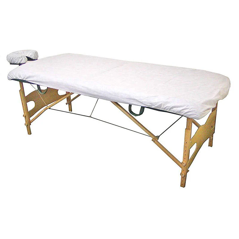 Disposable Bed Sheets Cover SPA Hotels Non Woven Bed Cover Fitted Hospital PP SMS Nonwoven Fabric Medical Disposable Bed Sheet