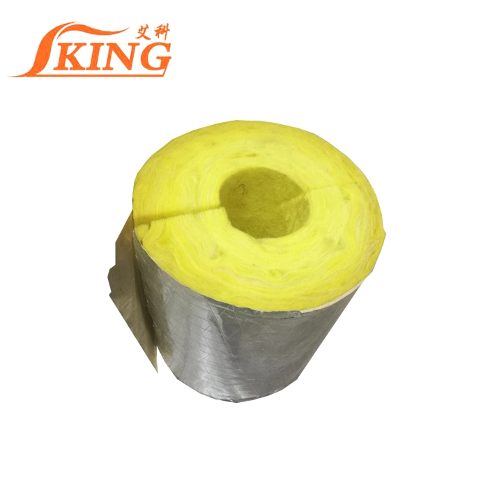 Acoustic Glass Wool Pipe Insulation Glass Wool Wrap Air Duct