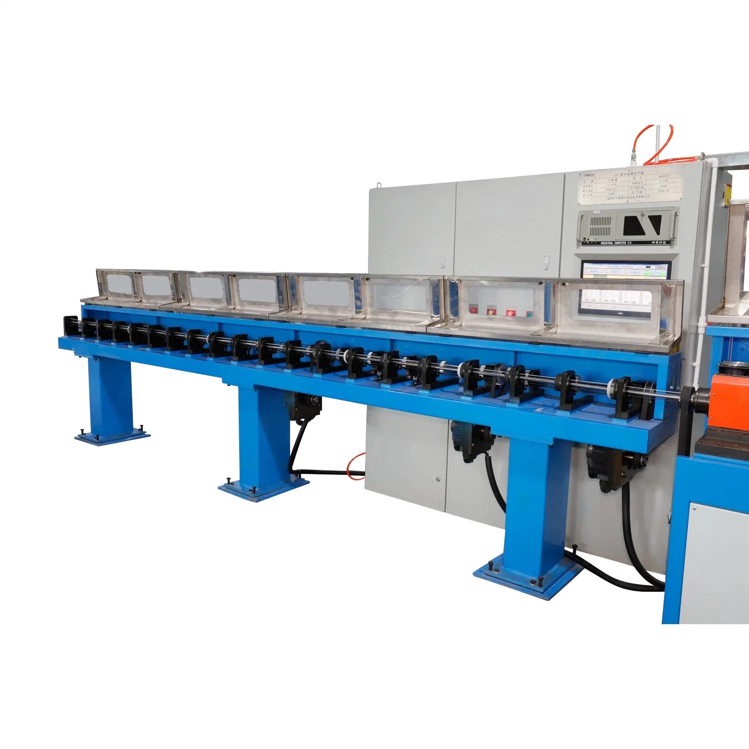 Optic Fiber Cable Making Machine Solution High Speed Cable Extruder Machine FTTH