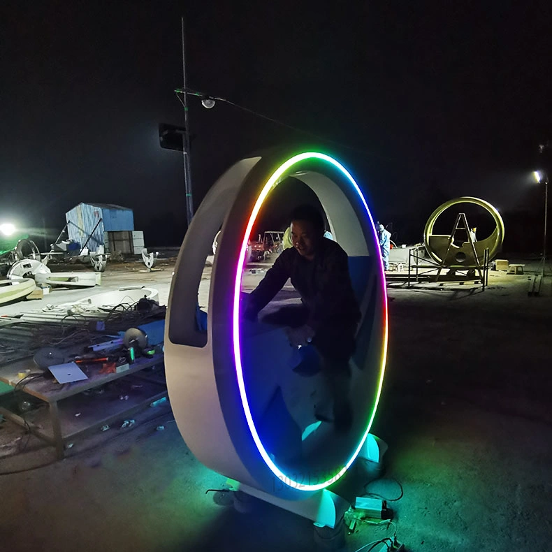 Amusement Park Fountain Equipment with LED Lighting Props