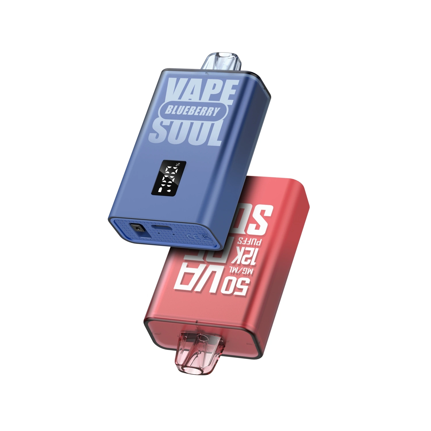 Vapesoul LCD 12000 أطواق النسيج الشبكي بالجملة أفضل قابلة للاستعمال مرة واحدة قابلة لإعادة الشحن بطارية كهربائية Hookah Shisha فابي الحرة سعر مخصص تبخير