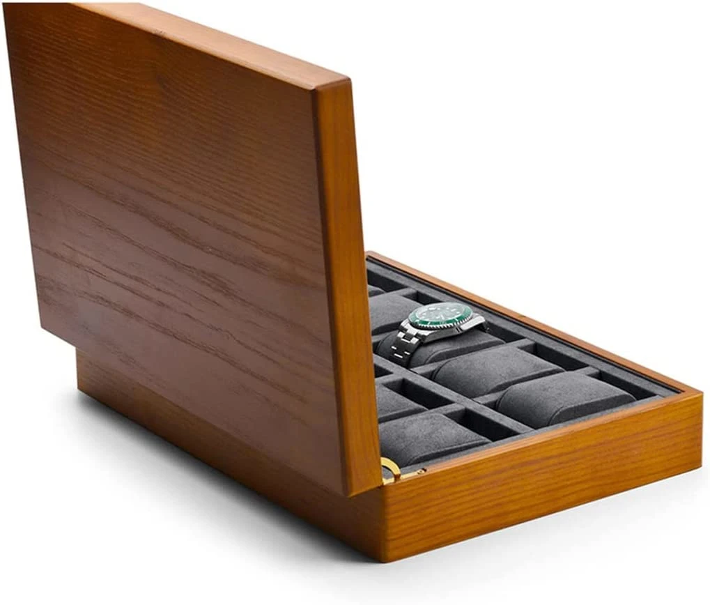 Caixa de oferta de madeira acabados de Matt embalagem personalizada na caixa de Relógio Ndmwr-74
