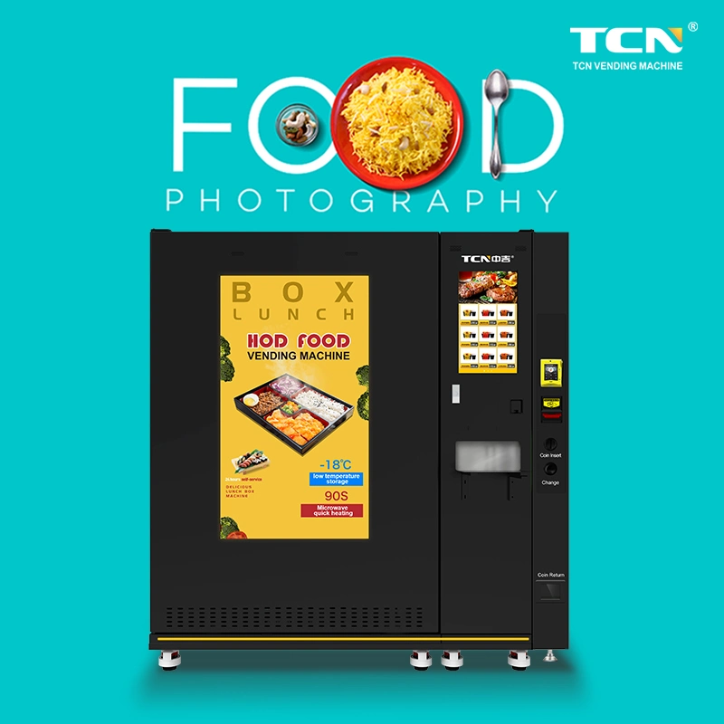 Tcn New Style Frozen Food Heating Vending Machines Hot Food Vending Machine for Sale