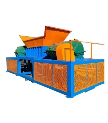 Double Shaft Textile Shredder/Copper Cable Shredder Machine for Recycling/Metal Scrap Crushing Machine