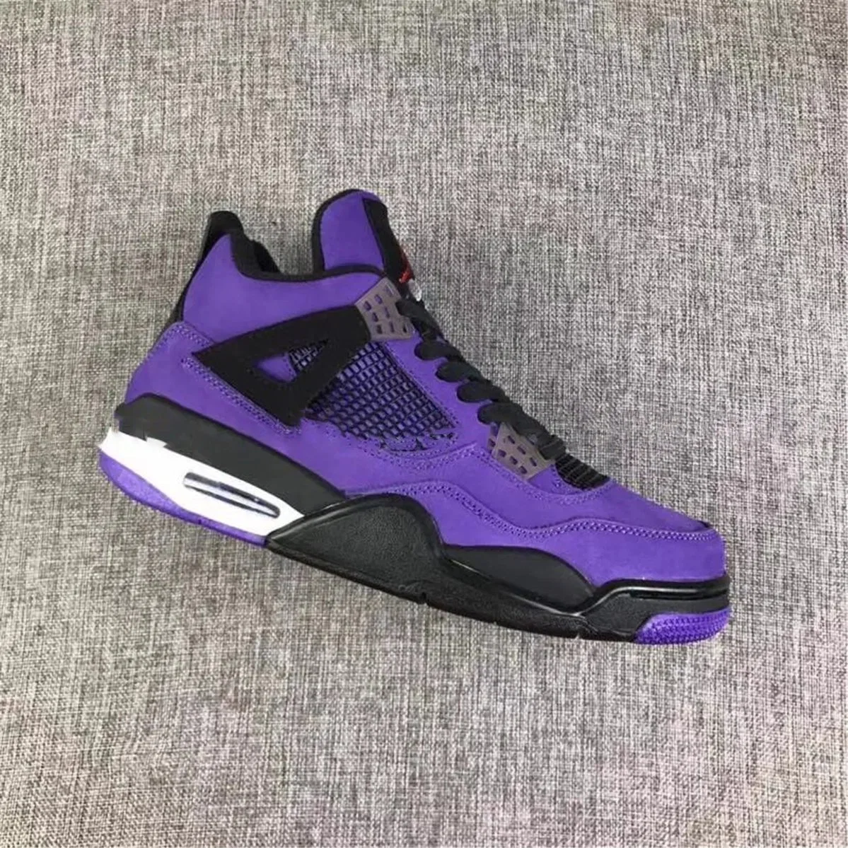 Cheap Dropshipping Wholesale/Supplier Travis Scott X Air Jor-Dan 4 Jumpman 1 Fragment Blue Purple Putian Shoes