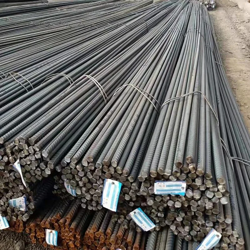 HRB400 HRB500 Gr40 Gr60 6mm 8mm 10mm 12mm 14mm 16mm 18mm 20mm 22mm 25mm 28mm 32mm 36mm 40mm Concrete Reinforced Hot Rolled Deformed Steel Rebar Bar