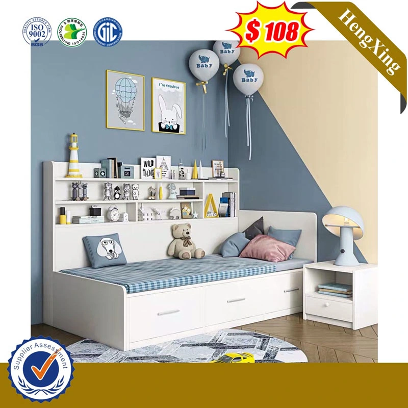 Wholesale/Supplier Bedroom Furniture King Queen Double Single Bed with Wooden Board